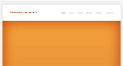 Desktop Screenshot of certifiedlifesafety.com